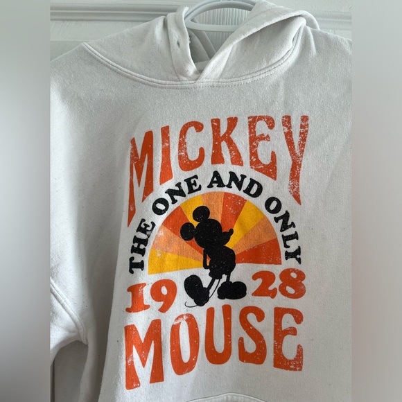 mickey mouse vintage sweater size m in white - Picture 1 of 4